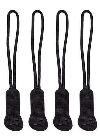 Aussie Pacific Active Wear Black AUSSIE PACIFIC Zip Pullers (4pack) 9900